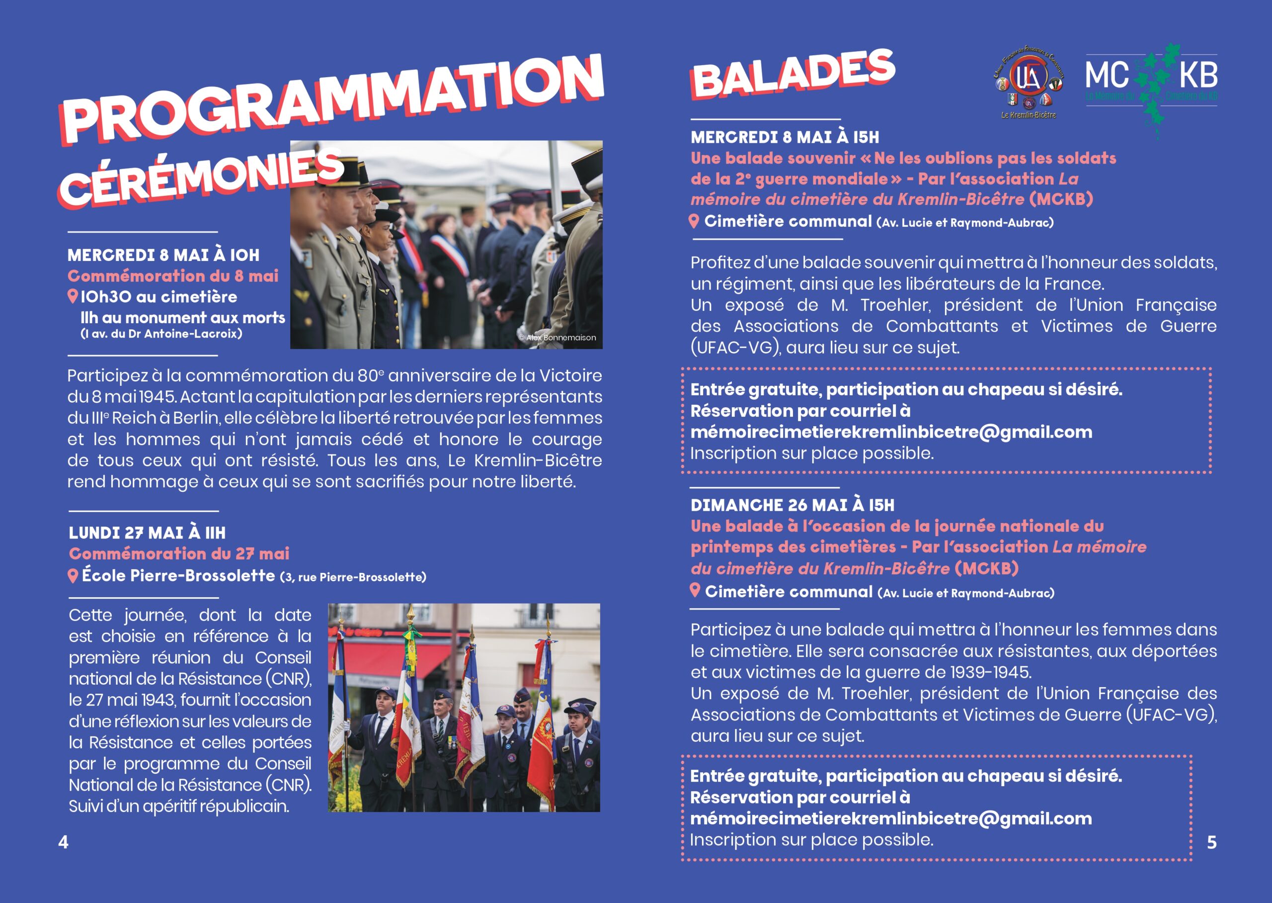 Semaine de la mémoire 2024 KremlinBicêtre